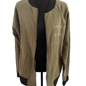 Assholes live forever Zip Up Sweater Jacket size XL